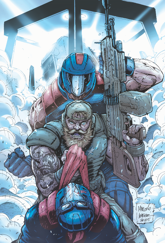 Gi Joe #1 - Reprint - Retail Exclusive ( Topshelfcomic.com) cover inks