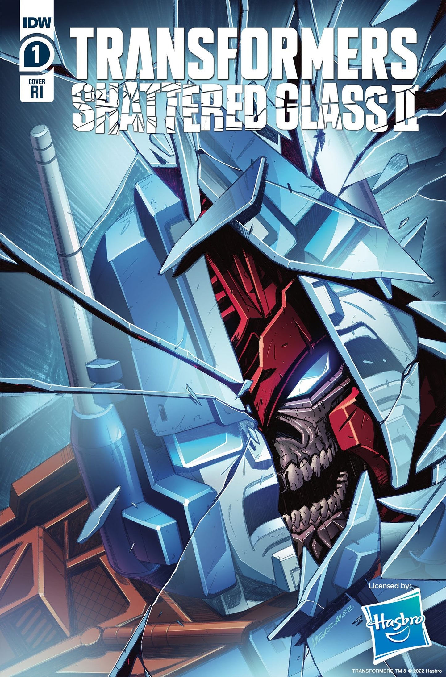 Transformers Shattered Glass II Mini-Series #1 incentive cover