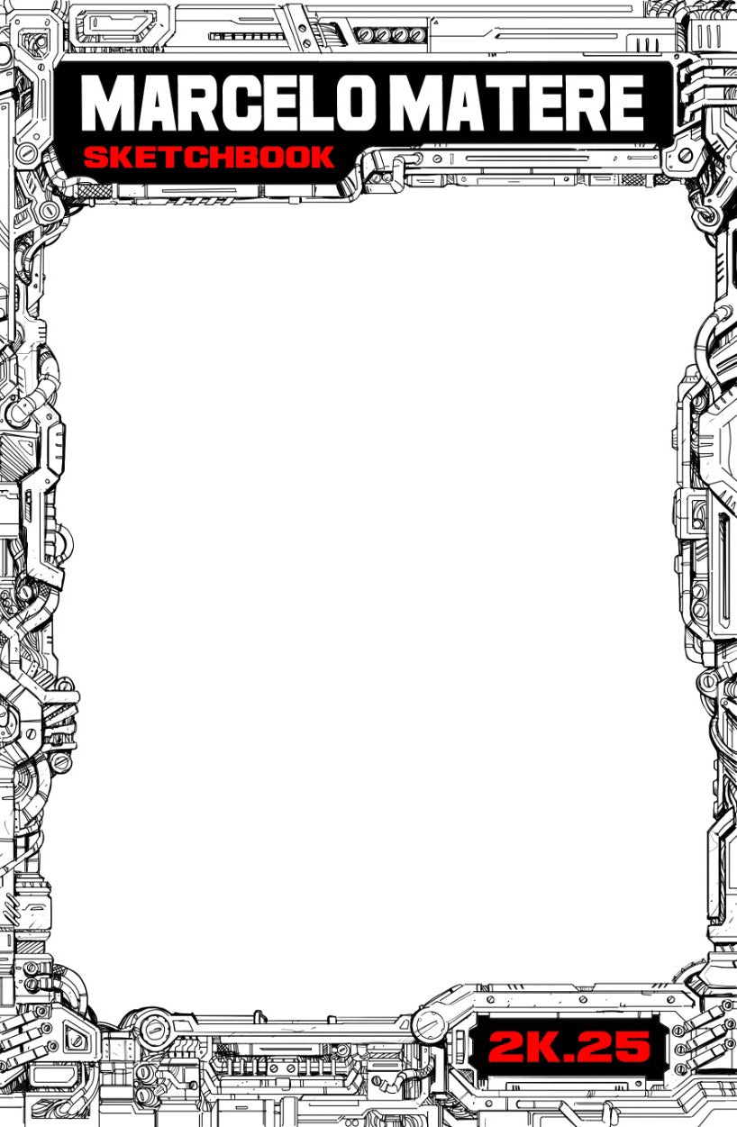 Marcelo Matere 2025 Sketchbook – Limited Signed Editions