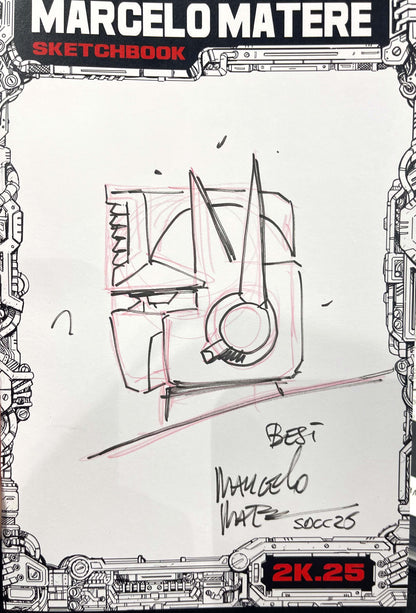 Marcelo Matere 2025 Sketchbook – Limited Signed Editions