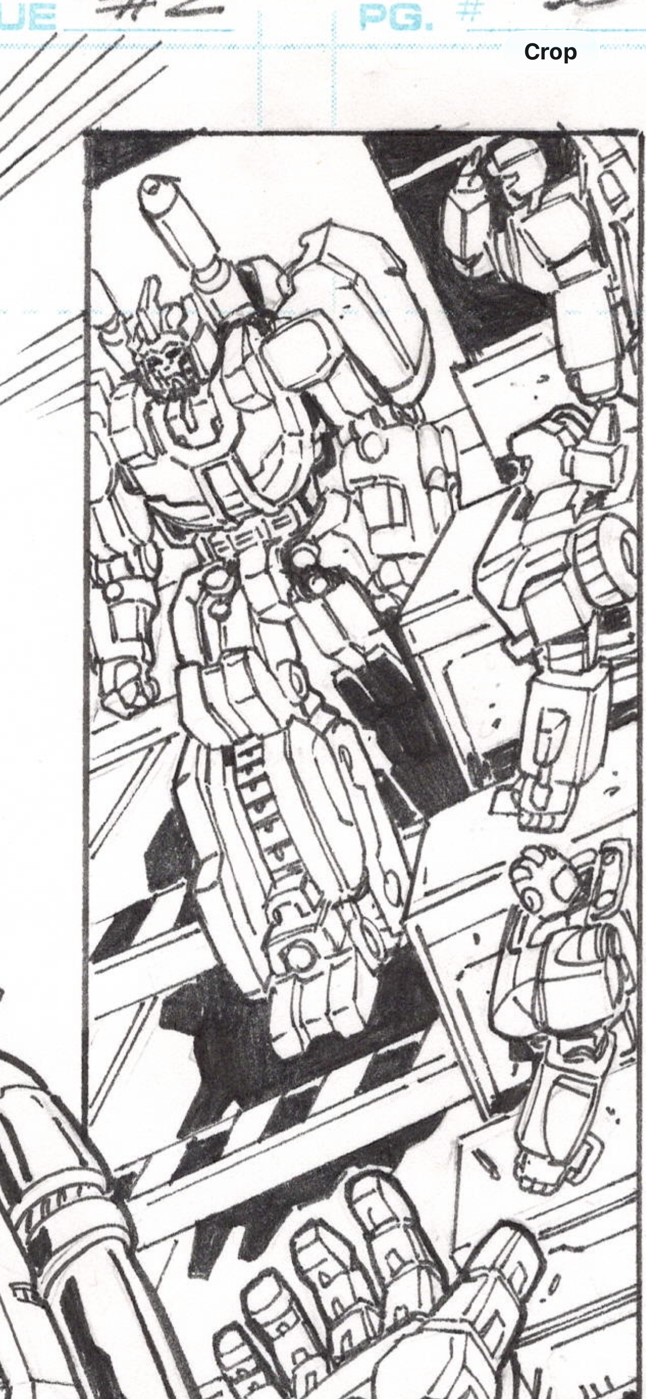 Megatron Origin #2 Page 13 - Sentinel Prime Original Art