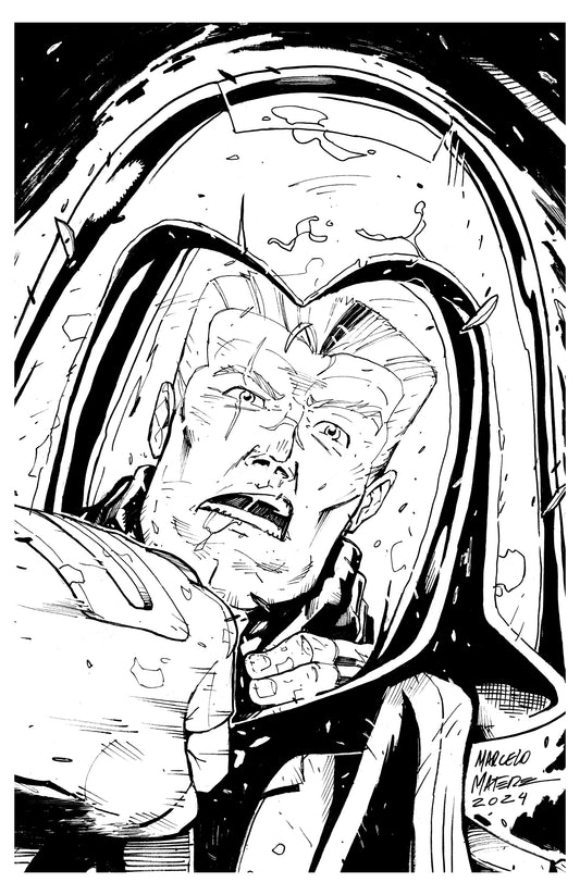 Gi Joe  #1 - Retail Exclusive ( Topshelfcomic.com)  cover inks